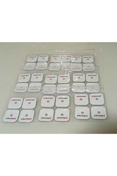 -- Tens Cihazı Çıt Çıtlı Yedek Elektrot 5x5 Tens Pedi 4 Lü ( 9 Paket )