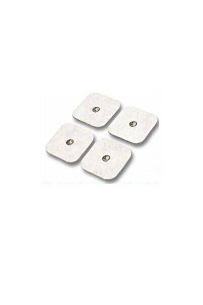Tens Elektrodu Yapışkanlı 5 X 5 Cm 4'lü Paket Tens Pedi Çıt Çıtlı