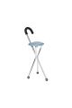 Comfort Tage Oturaklı Baston 70 Kg Kişiler Uygun 20cm Oturma Alanı