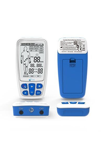 X-pool R-c4a Model 2 Kanallı,dijital Bataryalı,şarjlı,tens Ems Masaj Cihazı 60 Prog