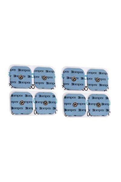Pakette 8 Adet Compex Performance 5 x 5 cm Çıtçıtlı Elektrot