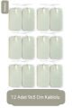 12 Adet 9x5 cm Universal Büyük Boy Kablolu Tens Pedi Yedek Elektrot Seti