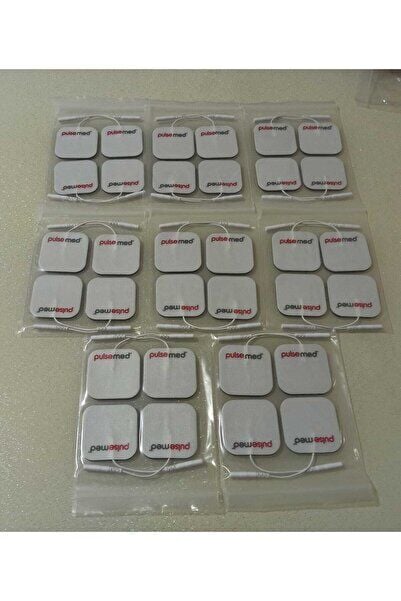 -- Tens Cihazı Kablolu Yedek Elektrot 5x5 Tens Pedi 4 Lü ( 8 Paket )