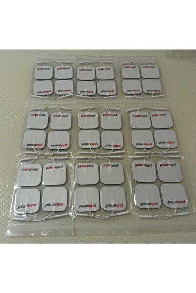 -- Tens Cihazı Kablolu Yedek Elektrot 5x5 Tens Pedi 4 Lü ( 9 Paket )