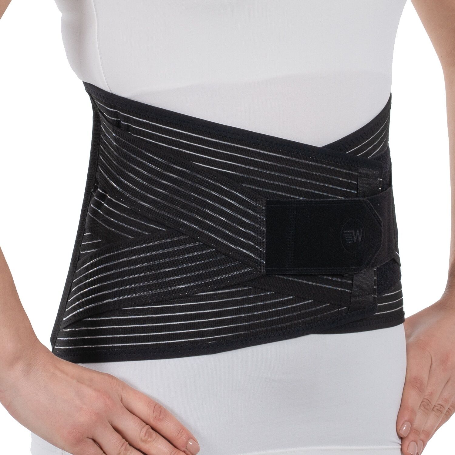 Lumbosakral Korse 26cm Siyah Kumaş