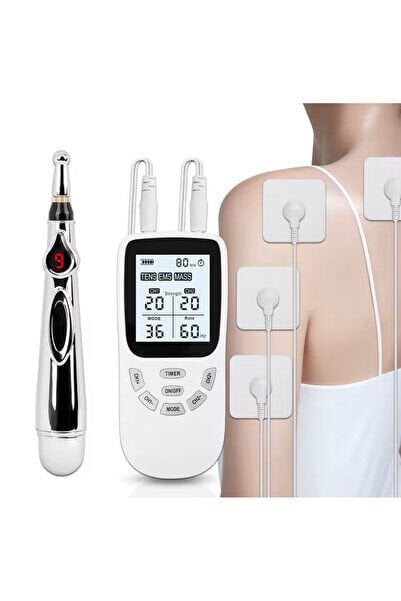 Tens Ems Fizyoterapi Cihazı 36 Modlu Akupunktur Kalem Full Set