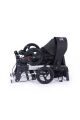 Dm9102 Lux Rollatör Katlanır Yürüteç Rolatör Hasta Yürüteci Tekerlekli Frenli Oturma Aparatlı