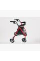 Alüminyum Walker ( Rollator ) 4 tekerli sepetli yaşlı yürüteci frenli çantali yürüteç