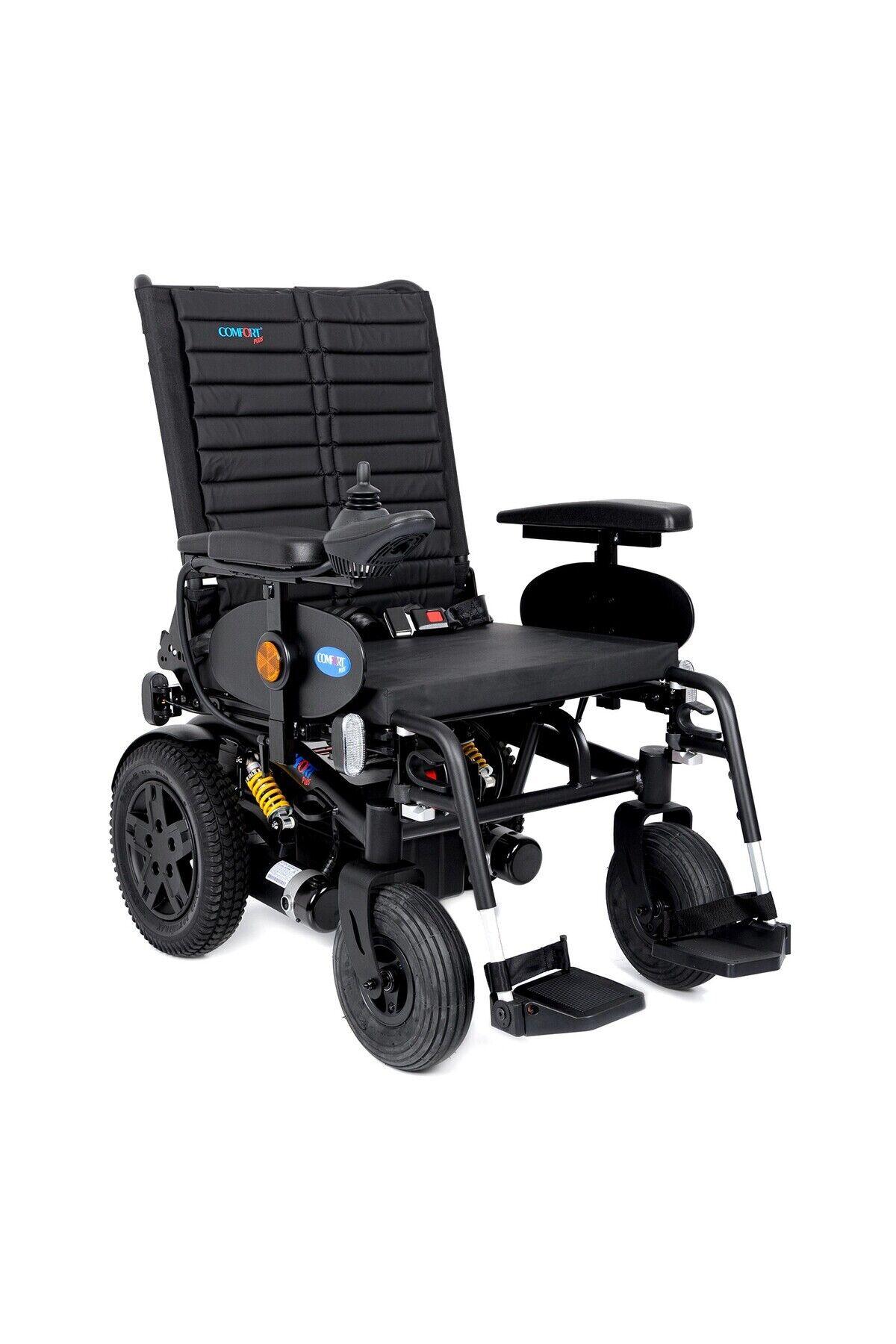 Akülü Tekerlekli Sandalye | 56cm Oturma Genişliği, 2x450W Motor, DM-450 Luxury XXL