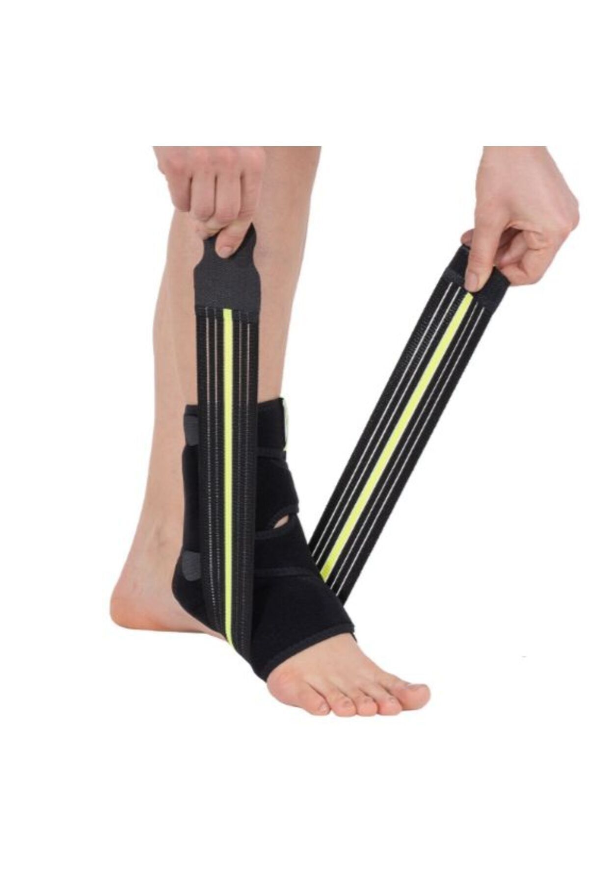 Malleol Destekli Ayak Bilekliği + 8 Bandajı  - (STANDART)