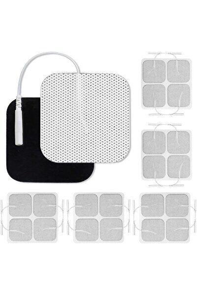 5x5cm Tens Elektrodu 50'li Paket, 4'lü Set, Sağlık ve Elektronik Uygulamalar