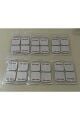 Kablolu Tens Elektrot Pedi 5x5 cm, 4’lü paket, 6 adet yedek ürün