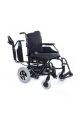 Akülü Sandalye Siyah | 340W Motor,Katlanır Çelik Şase,120kg Taşıma Kapasiteli Escape LX