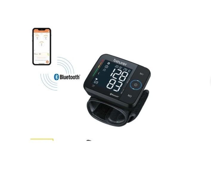 Beurer Bc 54 Bluetooth Bağlantılı Tam Otomatik Bilekten Ölçen Tansiyon Aleti