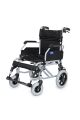 Transfer Tekerlekli Sandalye Silver | 50 cm Oturum, Alüminyum Gövde, Katlanır DM-337