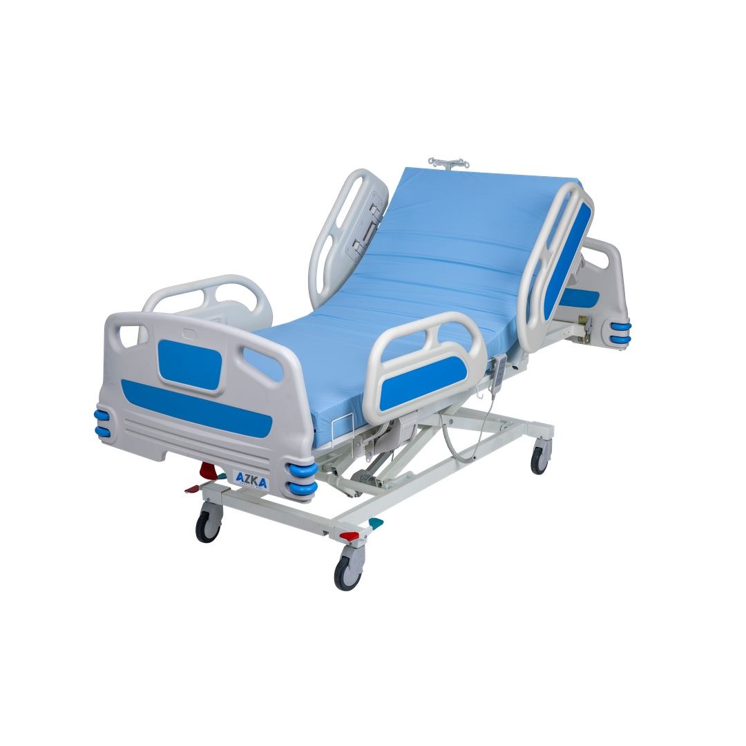 AZKA 3001 3 Motorlu ABS Korkuluklu Hasta Karyolası