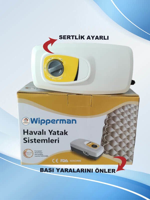 Baklava Desenli Havalı Yatak: