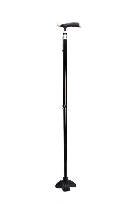 KİFİDİS AGST011 Kifidis Ayarlanabilir Dörtlü Denge Bastonu  Siyah / Black