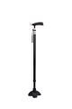 KİFİDİS AGST011 Kifidis Ayarlanabilir Dörtlü Denge Bastonu  Siyah / Black