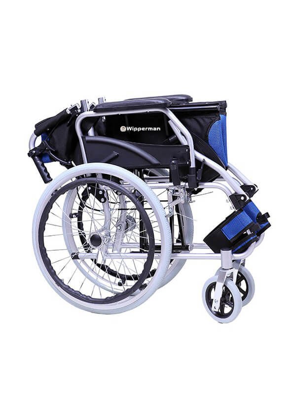 W 201 Alüminyum Özellikli Refakatçı Frenli Hafif Tekerlekli Sandalye