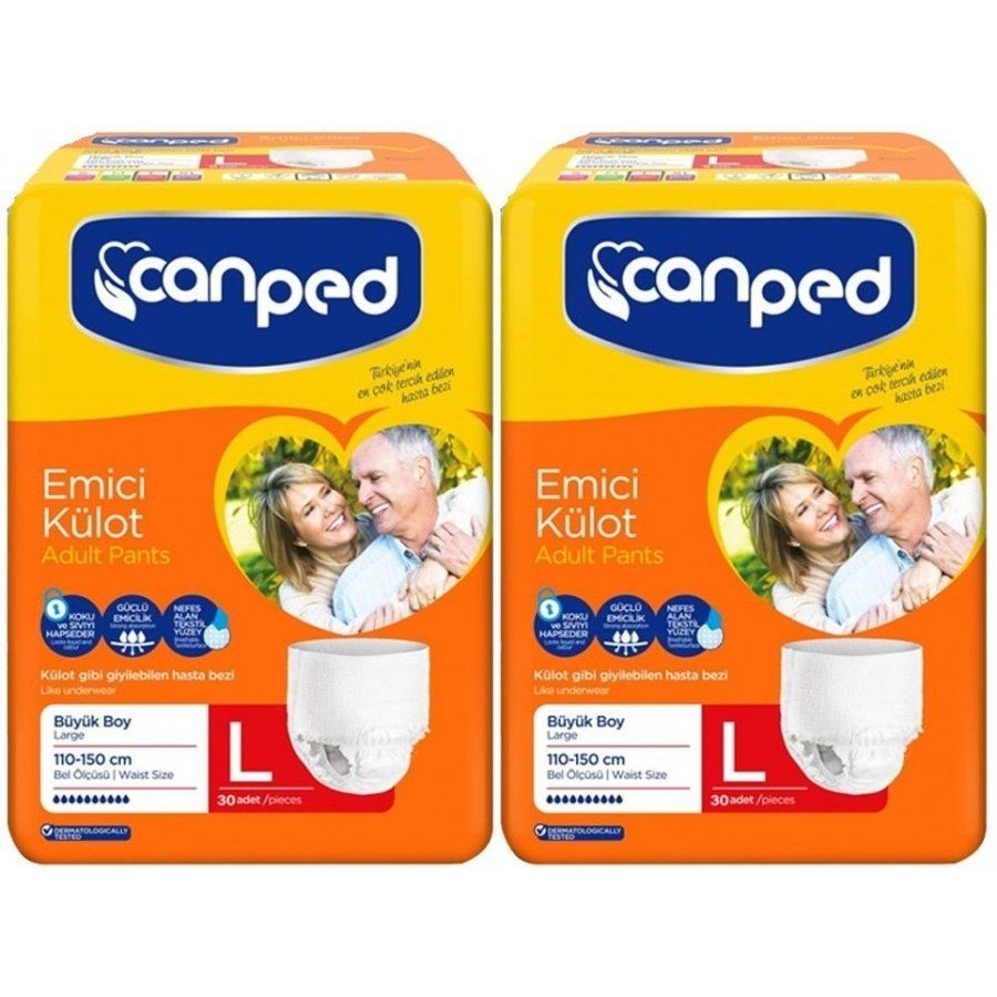 Canped Emici Külot Hasta Bezi Boy Eko Paket