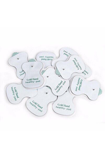 4 Adet Çıtçıtlı Elektro Tens Pedi - Tüm Modellerle Uyumlu ve Güçlü