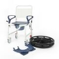 Comfort Plus DM-8088B Banyo ve Tuvalet Sandalyesi (Lacivert) (6 Tekerlekli)