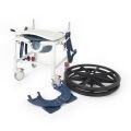 Comfort Plus DM-8088B Banyo ve Tuvalet Sandalyesi (Lacivert) (6 Tekerlekli)