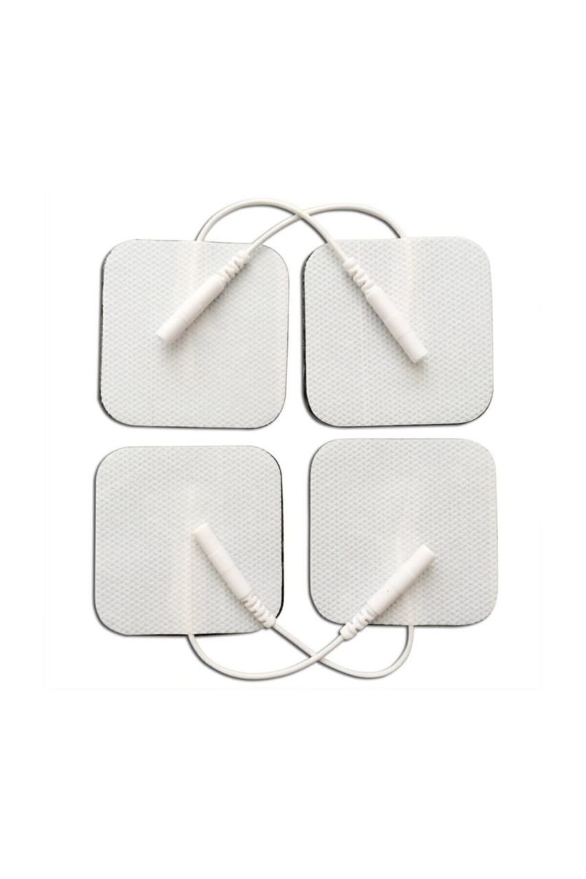 FİZYOPOL Tens Cihazı Kablolu Yedek Elektrot- 5x5 Tens Pedi 4 Lü PEDİ YEDEK PARÇA