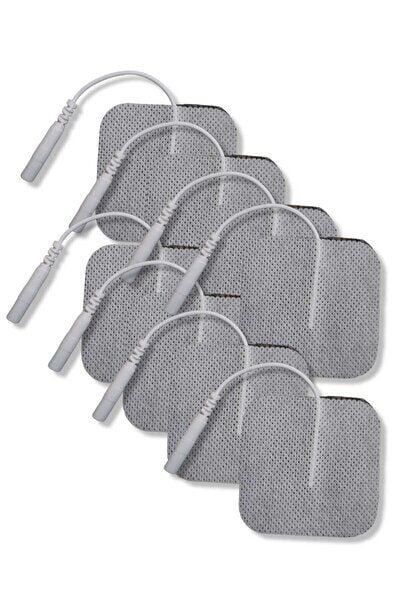 8 Adet Tens Elektrodu Tens Pedi - 5x5 Cm Soketli