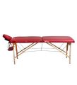 Kırmızı 2 Parçalı Katlanabilir Masaj Yatağı