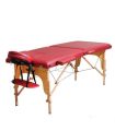 Kırmızı 2 Parçalı Katlanabilir Masaj Yatağı