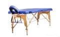 Mavi 3 Parçalı Katlanabilir Masaj Yatağı, 250 kg Kapasiteli