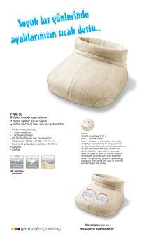 Beurer FWM 50 Shiatsu Masajlı Ayak Isıtıcısı