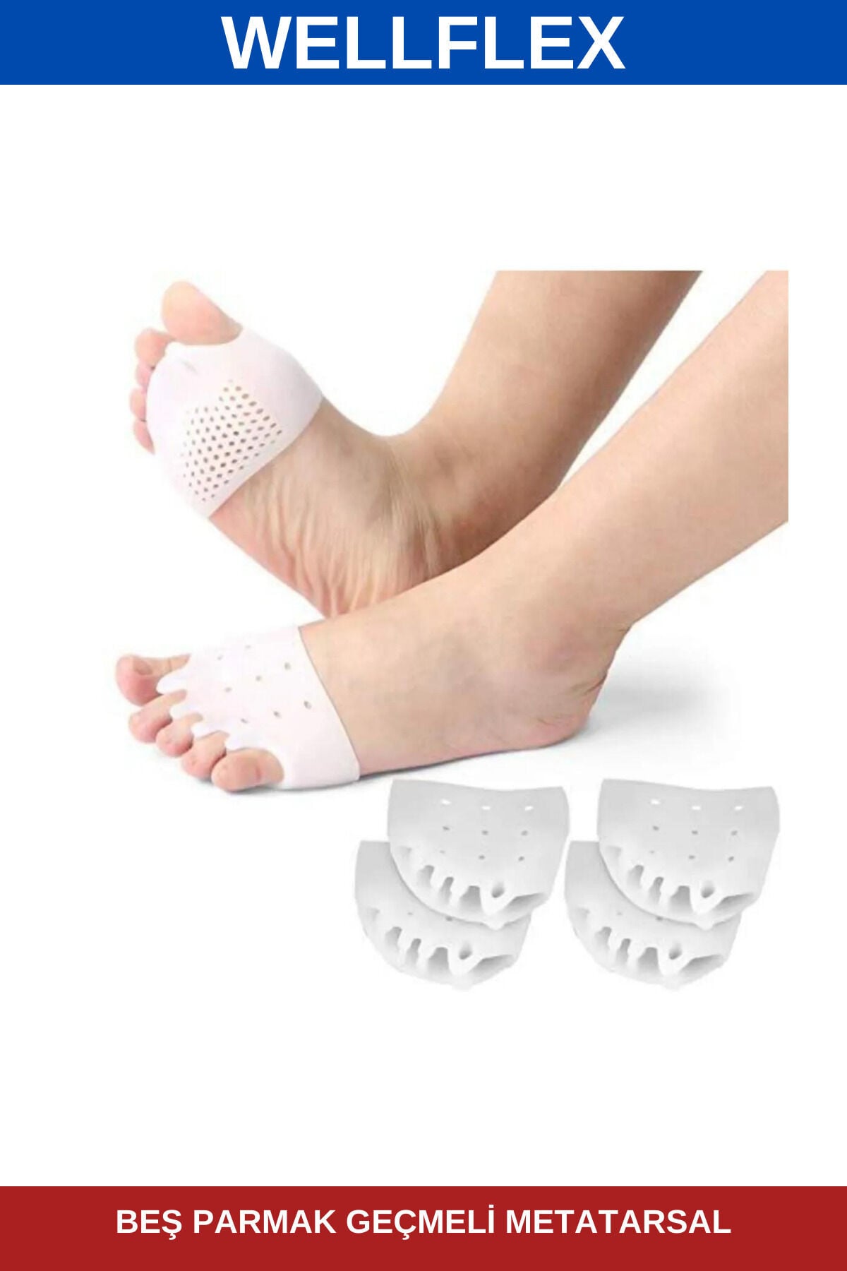 Beş Parmak Geçmeli Metatarsal 1 Çift