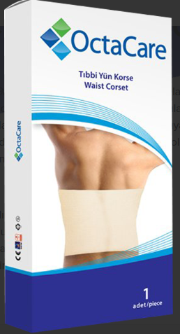 OctaCare Yün Korse M (85-100 cm) Beden