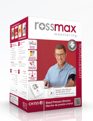 Rossmax CH155f Üst Kol Tipi Otomatik Tansiyon Aleti 2 Yıl Garantili