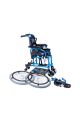 Pediatrik Sandalye Yeşil | Alüminyum Şase, Emniyet Kemeri, Quick Release, KY980LQ-30